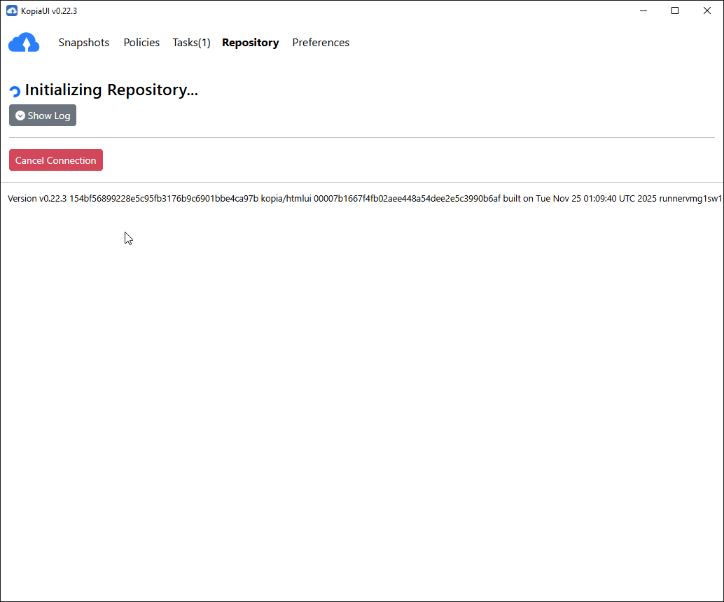 Initializing Repository